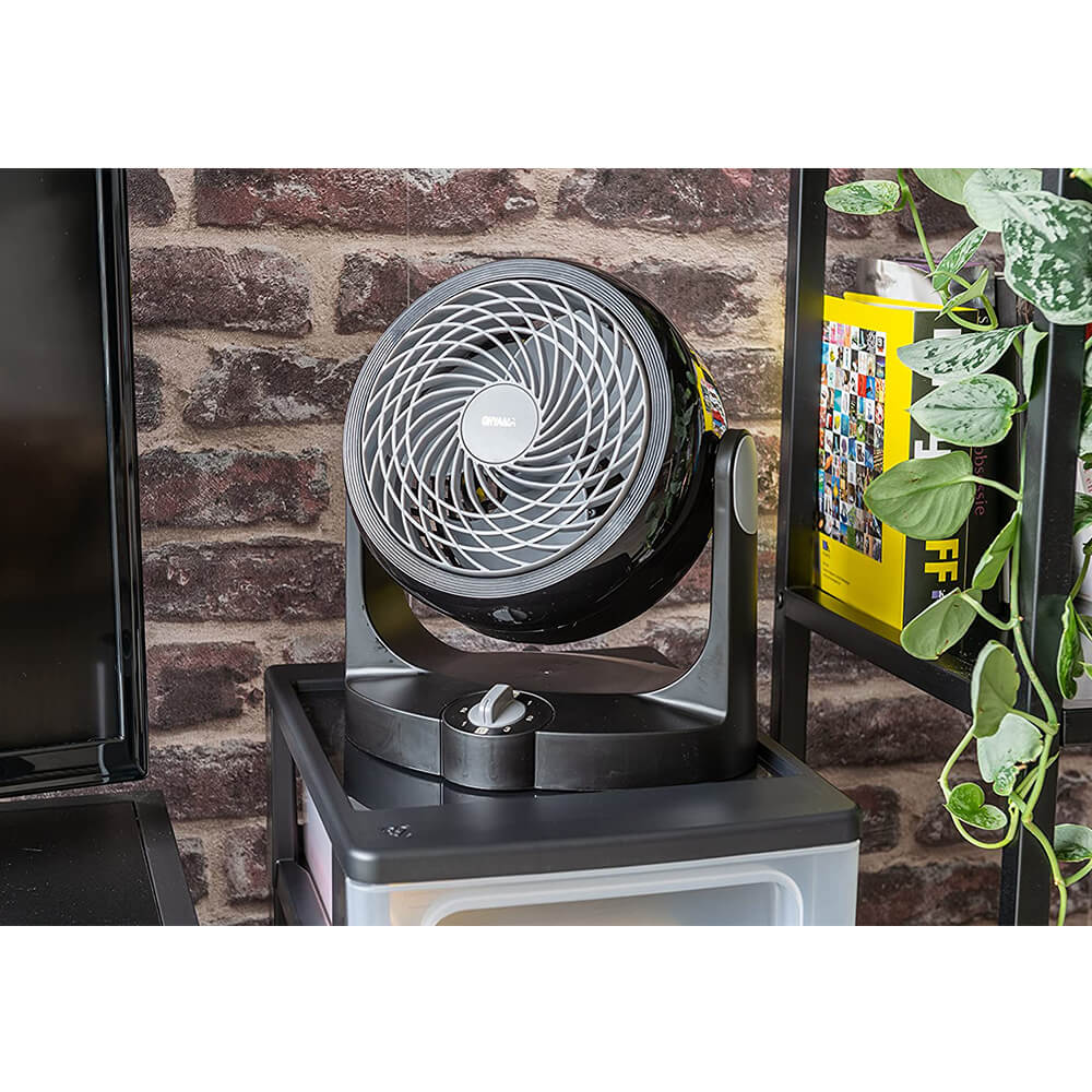 Woozoo PCF-HD15N - Silent desk fan / table fan, 34W, Vertically adjustable, Handle, 3 speeds, For area 13m²